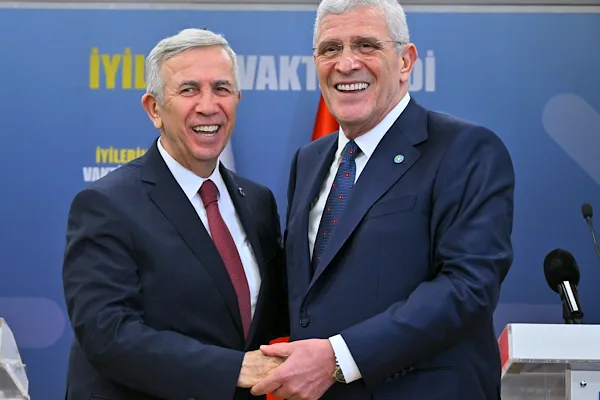 İYİ Parti Genel Başkanı Dervişoğlu, ABB Başkanı &nbsp;Yavaş ile İYİ
