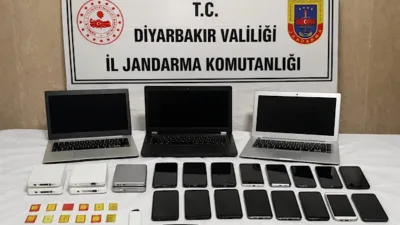 Diyarbakır İl Jandarma Komutanlığı tarafından y&uuml;r&uuml;t&uuml;len teknik &ccedil;alışmalar sonucunda, bilişim
