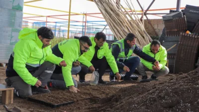 Kırsal Hizmetler Dairesi Başkanlığı, Diyarbakır&rsquo;da &uuml;retim yapan &ccedil;ift&ccedil;ilere &uuml;cretsiz dağıtmayı