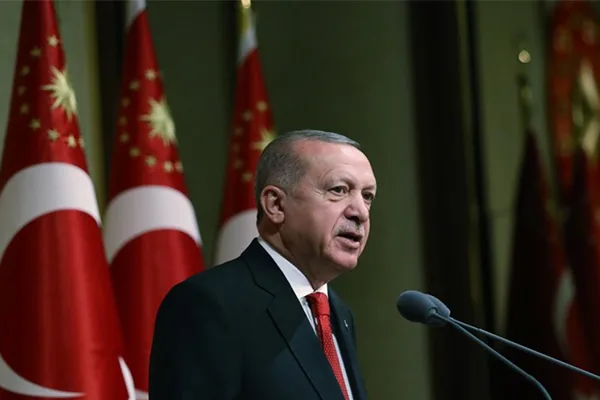 Cumhurbaşkanı Erdoğan'ın konuşmasından bazı satır başları ş&ouml;yle: "T&uuml;rk Silahlı Kuvvetlerimizin