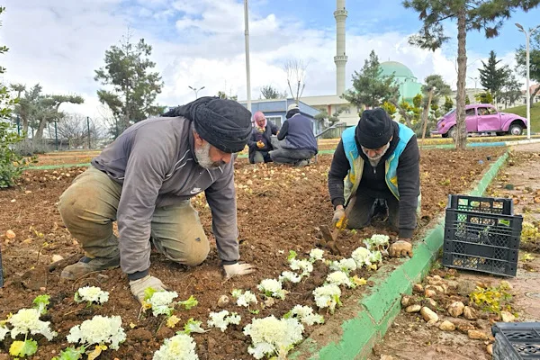 Eyy&uuml;biye Belediye Başkan Mehmet Kuş koordinesinde, &ldquo;Yemyeşil Eyy&uuml;biye&rdquo; sloganıyla devam