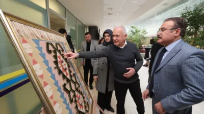 Programa Karam&uuml;rsel Kaymakamı Kemal İnan, Karam&uuml;rsel Belediye Başkanı Ahmet &Ccedil;alık,