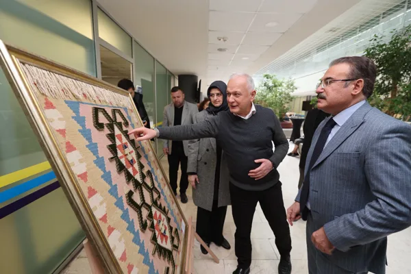 Programa Karam&uuml;rsel Kaymakamı Kemal İnan, Karam&uuml;rsel Belediye Başkanı Ahmet &Ccedil;alık,