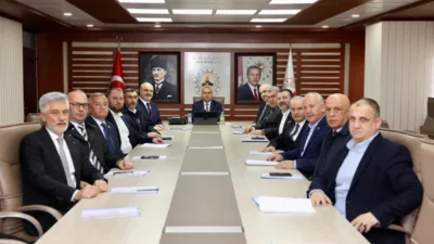 Giresun Valisi Mustafa Ko&ccedil; başkanlığında, Giresun 2. Organize Sanayi B&ouml;lgesi
