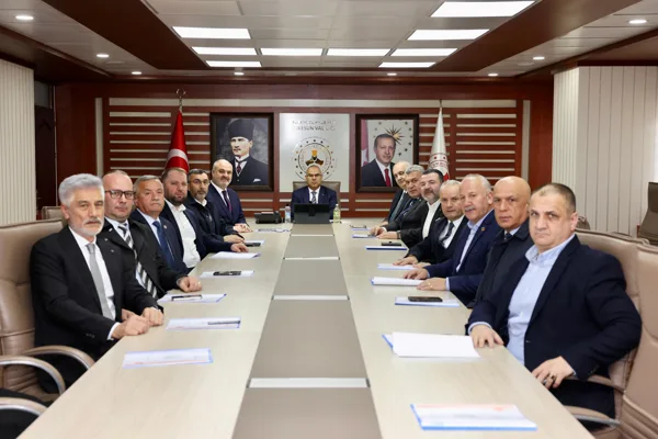 Giresun Valisi Mustafa Ko&ccedil; başkanlığında, Giresun 2. Organize Sanayi B&ouml;lgesi