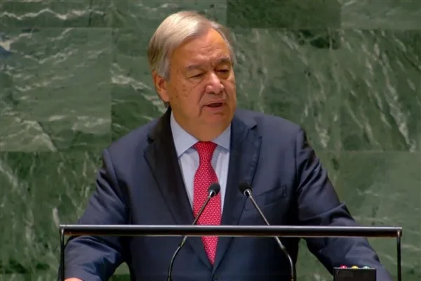 Birleşmiş Milletler (BM) Genel Sekreteri Antonio Guterres, BM'nin kuruluş ilkelerine