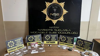 Hatay Emniyet M&uuml;d&uuml;rl&uuml;ğ&uuml; ekipleri tarafından il merkezinde belirlenen 22 adrese