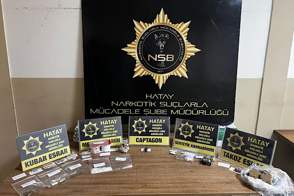Hatay Emniyet M&uuml;d&uuml;rl&uuml;ğ&uuml; ekipleri tarafından il merkezinde belirlenen 22 adrese