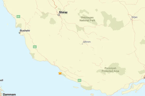 Amerika Birleşik Devletleri Jeoloji Araştırmaları Kurumu&rsquo;nun (USGS) verilerine g&ouml;re, İran'da