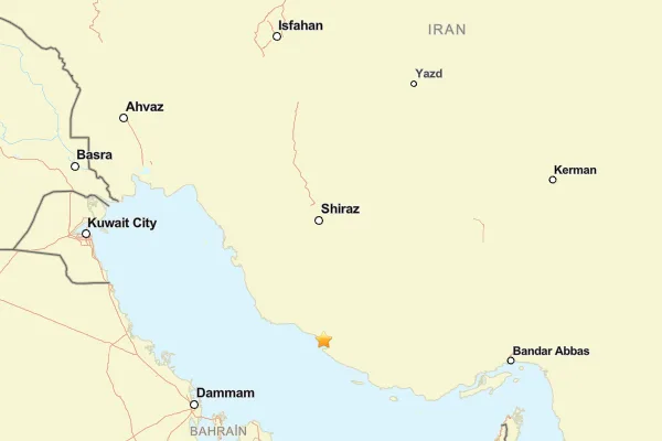 Amerika Birleşik Devletleri Jeoloji Araştırmaları Kurumu&rsquo;nun (USGS) verilerine g&ouml;re, İran'da