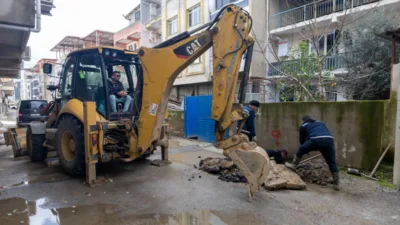 12 Şubat 2026 tarihinde kent genelinde etkili olan yoğun yağışlar,