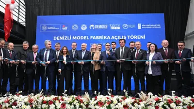 Sanayi ve Teknoloji Bakanı Kacır,&nbsp;Denizli&nbsp;programı kapsamında&nbsp;Denizli Organize Sanayi B&ouml;lgesi&rsquo;nde d&uuml;zenlenen