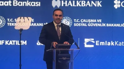 Sanayi ve Teknoloji Bakanı Mehmet Fatih Kacır, İmalat Sanayi Finansmanı