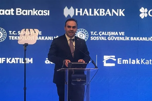 Sanayi ve Teknoloji Bakanı Mehmet Fatih Kacır, İmalat Sanayi Finansmanı