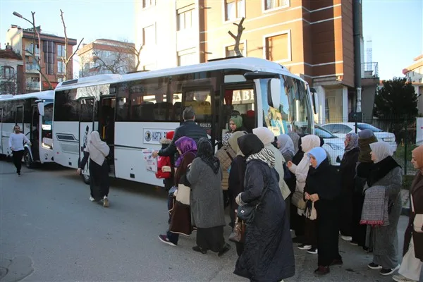 Kartal Belediyesi tarafından Ramazan ayı kapsamında organize edilen inan&ccedil; turlarının