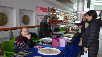Ke&ccedil;i&ouml;ren Belediyesi b&uuml;nyesindeki konukevinde 3 yıldır devam eden ahşap boyama