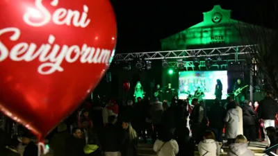Keşan Belediyesi, 14 Şubat Sevgililer G&uuml;n&uuml; dolayısıyla M&uuml;ze Keşan bah&ccedil;esinde