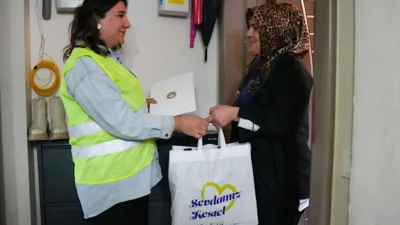 Kestel'de , &ldquo;Hoş Geldin Bebek&rdquo; uygulaması kapsamında yeni doğan bebeklerin