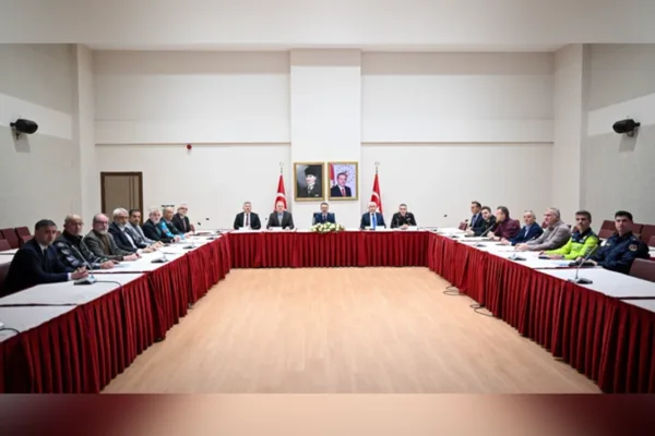 İl genelindeki spor m&uuml;sabakalarında alınacak g&uuml;venlik tedbirlerinin yanı sıra koordinasyon