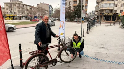 Konya B&uuml;y&uuml;kşehir Belediyesi tarafından organize edilen etkinlikler &ccedil;er&ccedil;evesinde, Bisiklet Destek