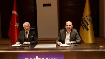Konya B&uuml;y&uuml;kşehir Belediyesi ile Necmettin Erbakan &Uuml;niversitesi arasında imzalanan protokol
