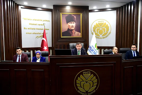 Malatya B&uuml;y&uuml;kşehir Belediye Meclisi Şubat ayı toplantısı saat 14.00'te Meclis