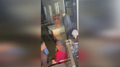 Manisa B&uuml;y&uuml;kşehir Belediyesi İtfaiye Dairesi Başkanlığı ekipleri, Atat&uuml;rk Mahallesi ova