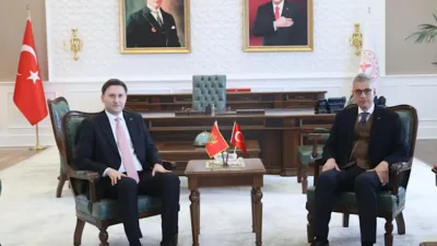 Karadağ Sağlık Bakanı Simun, Sağlık Bakanı Memişoğlu ile Sağlık Bakanlığı&rsquo;nda