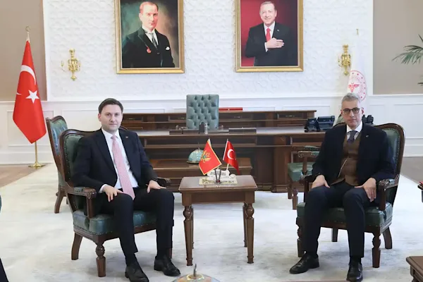 Karadağ Sağlık Bakanı Simun, Sağlık Bakanı Memişoğlu ile Sağlık Bakanlığı&rsquo;nda