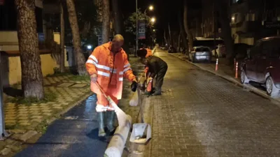 Milas Belediyesi birimleri, beklenen yoğun yağışın olumsuz etkilerini en aza