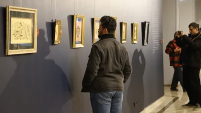 Dr. Kadir Topbaş K&uuml;lt&uuml;r Sanat Merkezi&rsquo;nde kapılarını a&ccedil;an sergide hat,