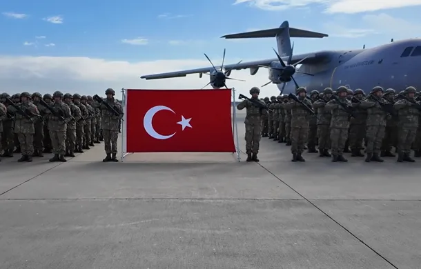 MSB'den yapılan a&ccedil;ıklamada,&nbsp;Steadfast Dart-26 Tatbikatı kapsamında intikal edecek personeli taşıyan