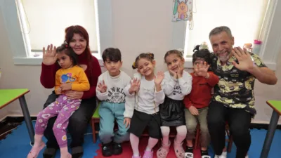 Konak Belediyesi Mutlu &Ccedil;ocukları Oyun Evleri&rsquo;nin g&uuml;ndemi hayvan sevgisi oldu.