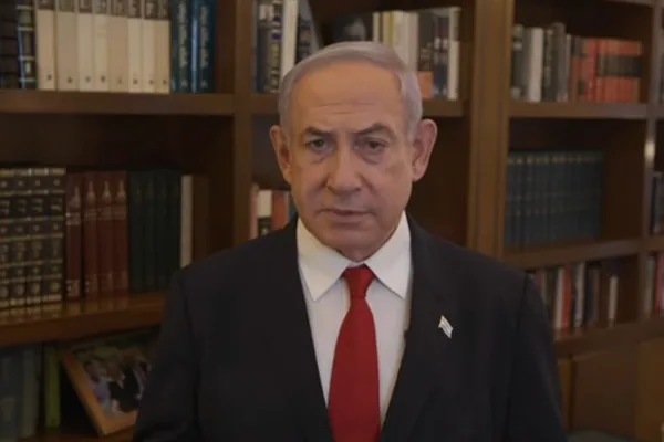 İsrail Başbakanı Benjamin Netanyahu, h&uuml;k&uuml;met toplantısının a&ccedil;ılışında yaptığı konuşmada &uuml;lkesinin