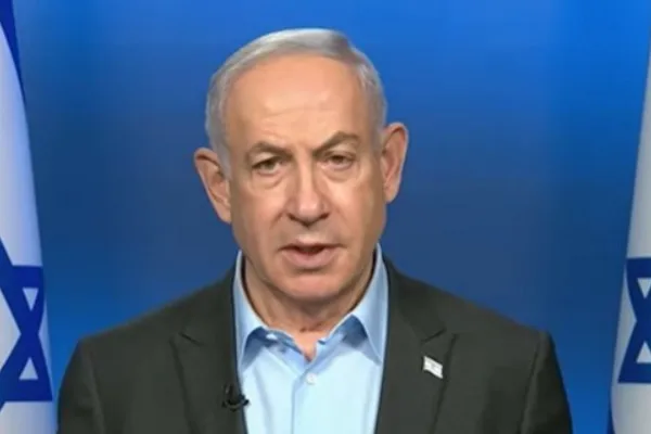 İsrail Başbakanı Benjamin Netanyahu,&nbsp;kısa bir s&uuml;re &ouml;nce İsrail ve Amerika