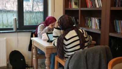 D&uuml;zce Belediyesi b&uuml;nyesinde hizmet veren k&uuml;t&uuml;phaneler, ramazan ayında &ouml;ğrenciler i&ccedil;in
