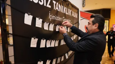Pamukkale Belediyesi, 6 Şubat depremlerinin yıl d&ouml;n&uuml;m&uuml;nde bir anma etkinliğine