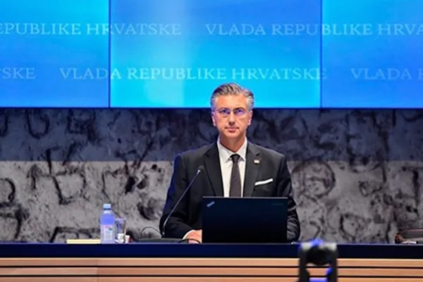 Hırvatistan Başbakanı Plenkovic, Bel&ccedil;ika&rsquo;daki AB liderlerinin gayriresmi toplantısında, tek pazarın