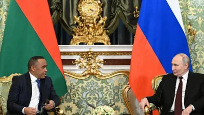 19 Şubat&rsquo;ta&nbsp;Rusya&nbsp;Devlet Başkanı Putin ile&nbsp;Madagaskar&nbsp;Cumhurbaşkanı Randrianirina, Kremlin&rsquo;de bir g&ouml;r&uuml;şme ger&ccedil;ekleştirdi.