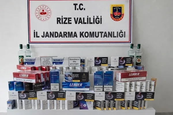 Rize İl Jandarma Komutanlığı ekiplerince 11 Şubat 2026 tarihinde &ldquo;Ka&ccedil;ak&ccedil;ılıkla