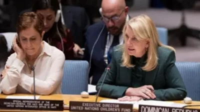 UNICEF İcra Direkt&ouml;r&uuml; Catherine Russell, Haiti'de silahlı gruplar tarafından askere