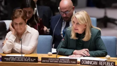 UNICEF İcra Direkt&ouml;r&uuml; Russell, Somali'de UNICEF&rsquo;in, şiddetli yetersiz beslenmeye y&ouml;nelik