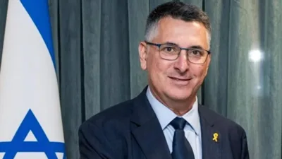 İsrail Dışişleri Bakanı Gideon Saar, Almanya Yeşiller Partisi heyetiyle ger&ccedil;ekleştirdiği