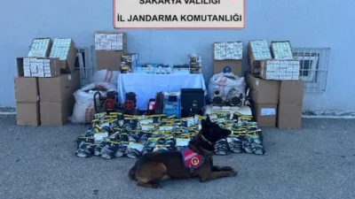 Sakarya İl Jandarma Komutanlığı ekipleri, ka&ccedil;ak&ccedil;ılık su&ccedil;larıyla m&uuml;cadele kapsamında Karasu,