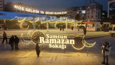 Samsun B&uuml;y&uuml;kşehir Belediyesi&nbsp;tarafından ge&ccedil;mişten g&uuml;n&uuml;m&uuml;ze uzanan Ramazan geleneklerini yaşatmak ve