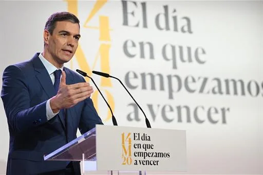 İspanya Başbakanı Pedro Sanchez,&nbsp; Portekiz'de ger&ccedil;ekleşen se&ccedil;im sonu&ccedil;larının ardından bir
