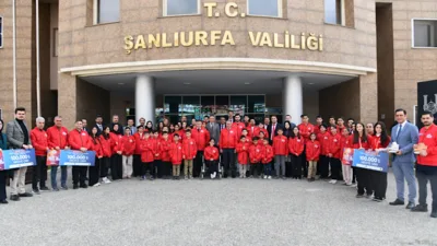 Şanlıurfa Valiliği tarafından d&uuml;zenlenen t&ouml;rende, ge&ccedil;tiğimiz yıl TEKNOFEST&rsquo;te T&uuml;rkiye derecesi