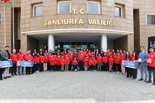 Şanlıurfa Valiliği tarafından d&uuml;zenlenen t&ouml;rende, ge&ccedil;tiğimiz yıl TEKNOFEST&rsquo;te T&uuml;rkiye derecesi