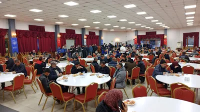 Sapanca Belediyesi, Ramazan ayı faaliyetleri &ccedil;er&ccedil;evesinde Sapanca Belediye D&uuml;ğ&uuml;n Salonu&rsquo;nu