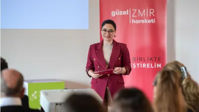 İzmir B&uuml;y&uuml;kşehir Belediye Başkanı Cemil Tugay &ouml;nc&uuml;l&uuml;ğ&uuml;nde başlatılan G&uuml;zel İzmir